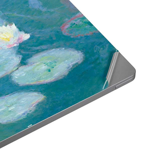 Claude Monet Waterlilies, Evening Universal Laptop 12in (9.8 x 6.8in) Skin